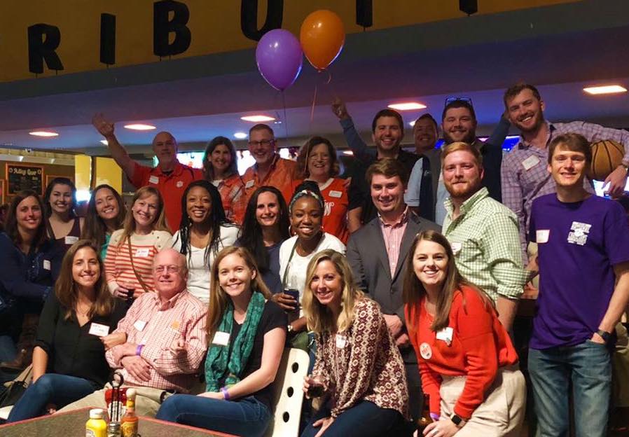 2018 networking event, Charleston County Clemson Club